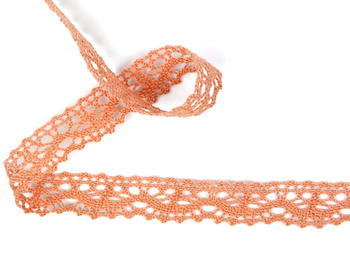 Bobbin lace No. 75395 salmon pink | 30 m - 1