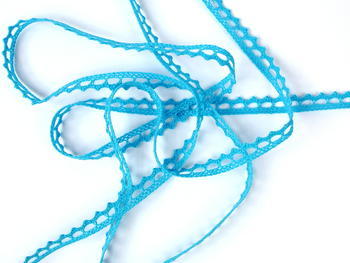 Bobbin lace No. 75397 turquoise | 30 m - 1
