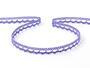 Cotton bobbin lace 75397, width 9 mm, purple II - 1/6