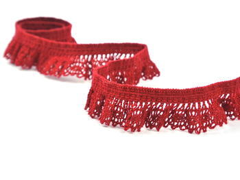Bobbin lace No. 75411 red bilberry | 30 m - 1