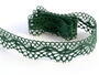 Bobbin lace No. 75416 dark green | 30 m - 1/2
