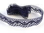 Bobbin lace No. 75416 dark blue | 30 m - 1/2