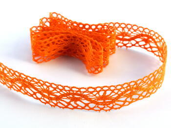 Bobbin lace No.75416 rich orange | 30 m - 1