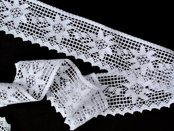 Bobbin lace No. 75440 white | 30 m - 1