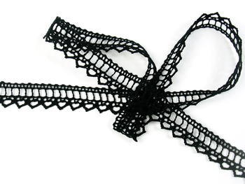Bobbin lace No. 75445 black | 30 m - 1