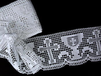 Bobbin lace No.75446 white | 30 m - 1