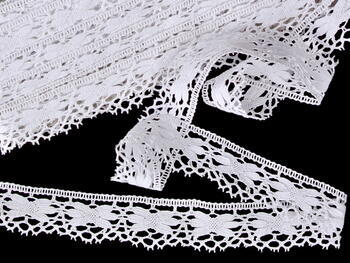 Bobbin lace No. 75467 white | 30 m - 1