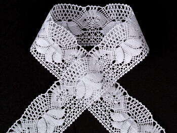 Bobbin lace No. 75498 white | 30 m - 1