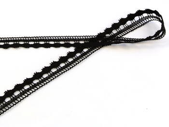 Bobbin lace No. 75507 black | 30 m - 1