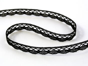 Bobbin lace No. 75512 black | 30 m - 1