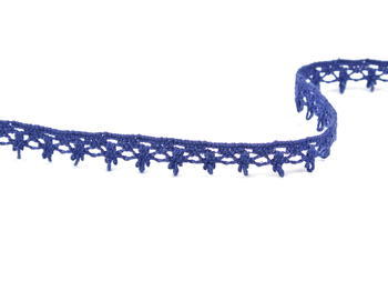Bobbin lace No. 75535 dark blue | 30 m - 1