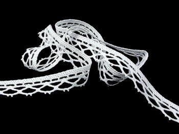 Bobbin lace No. 75595 white | 30 m - 1