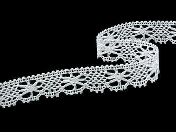 Bobbin lace No. 75621 white | 30 m - 1