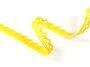 Cotton bobbin lace 75633, width 10 mm, yellow - 1/3