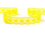 Bobbin lace No. 81050 yellow | 30 m - 1/4