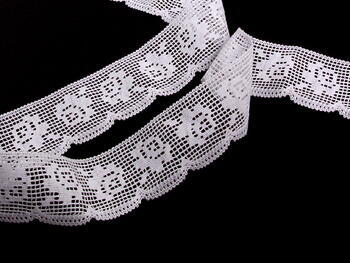 Bobbin lace No. 81076 white | 30 m - 1