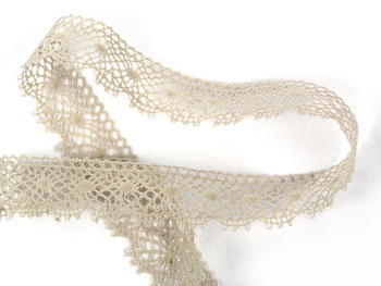 Bobbin lace No. 81215 light linen | 30 m - 1