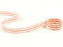 Bobbin lace No. 81215 white/rich orange | 30 m - 1/2
