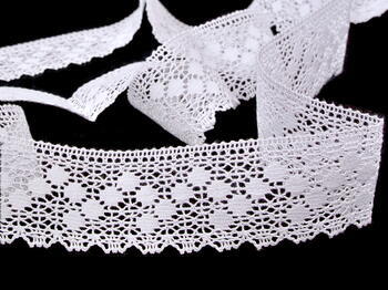 Bobbin lace No. 81301 white | 30 m - 1