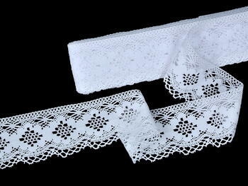 Bobbin lace No. 81669 white | 30 m - 1