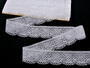 Bobbin lace No. 81733 white | 30 m - 1/4