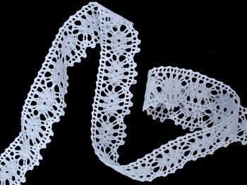 Bobbin lace No. 82114 white | 30 m - 1
