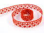 Bobbin lace No. 82119 light red | 30 m - 1/3