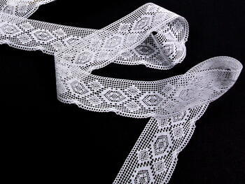 Bobbin lace No. 82132 white | 30 m - 1