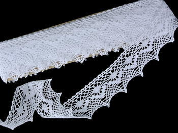 Bobbin lace No. 82157 white | 30 m - 1