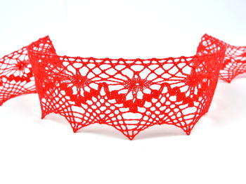 Bobbin lace No. 82157 red | 30 m - 1