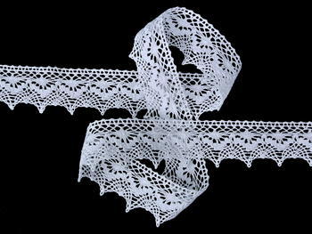 Bobbin lace No. 82158 white | 30 m - 1