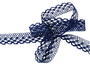 Bobbin lace No. 82222  dark blue | 30 m - 1/6