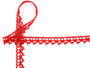 Bobbin lace No. 82226 light red | 30 m - 1/4