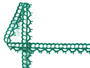 Bobbi lace No. 82226 light green | 30 m - 1/3