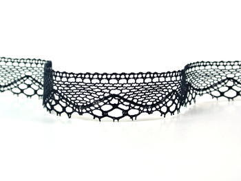 Bobbin lace No. 82238 black | 30 m - 1