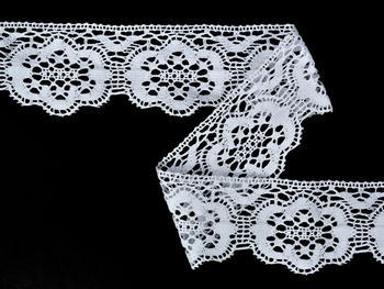 Bobbin lace No. 82267 white | 30 m - 1