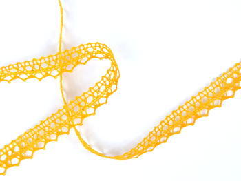 Bobbin lace No. 82302 dark yellow | 30 m - 1