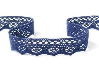Bobbin lace No. 82332 blue | 30 m - 1