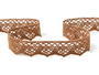 Bobbin lace No. 82332 brown | 30 m - 1/3