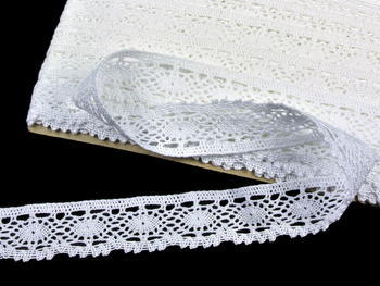 Bobbin lace No. 82338 white | 30 m - 1