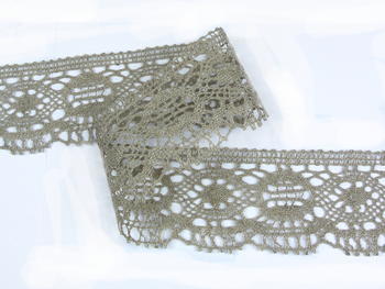 Bobbin lace No. 82339 natural linen | 30 m - 1