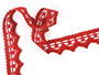 Bobbin lace No. 82352 red | 30 m - 1/3