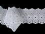Embroidery lace No. 65024 white | 9,2 m - 2/5
