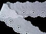 Embroidery lace No. 65031 white | 9,2 m - 2/5