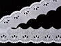 Embroidery lace No. 65010 white | 9,2 m - 2/5