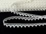 Cotton bobbin lace 73010, width 13 mm, ivory - 2/5