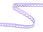 Cotton bobbin lace 73012, width 10 mm, purple III - 2/4