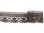 Bobbin lace No. 75005 dark brown | 30 m - 2/4