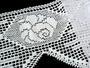 Cotton bobbin lace 75010, width 135 mm, white - 2/3