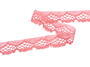 Cotton bobbin lace 75019, width 31 mm, rose - 2/4